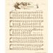 Blessed Assurance Hymn On Parchment With Bird By Fanny J Crosby 8x10 Sheet Music Wall Art Digital Download Printable DIY Vintage Verses